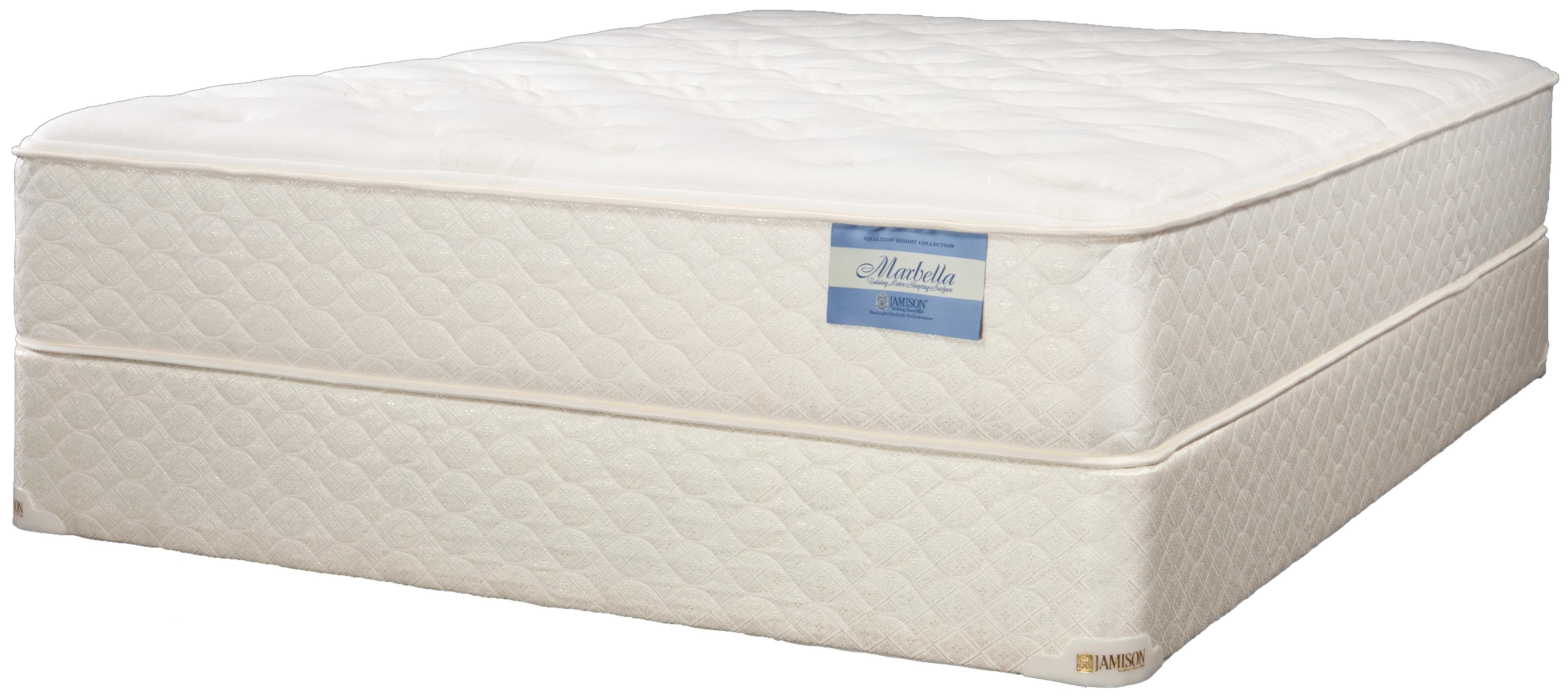 Jamison Bedding TLC Marbella King Latex Mattress and Box Spring